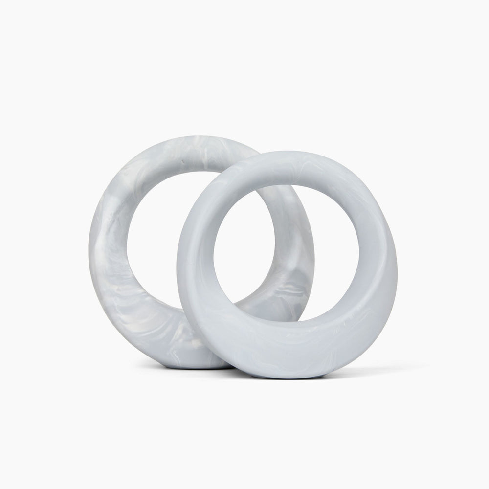 
                  
                    Swirl 4/7 lb, Gray Marble Set of 2
                  
                
