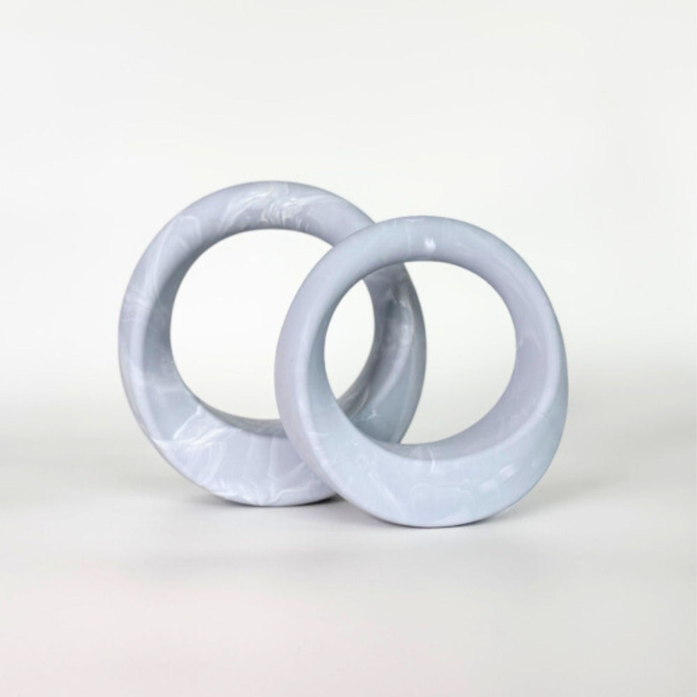 
                  
                    Swirl 4/7 lb, Gray Marble Set of 2
                  
                