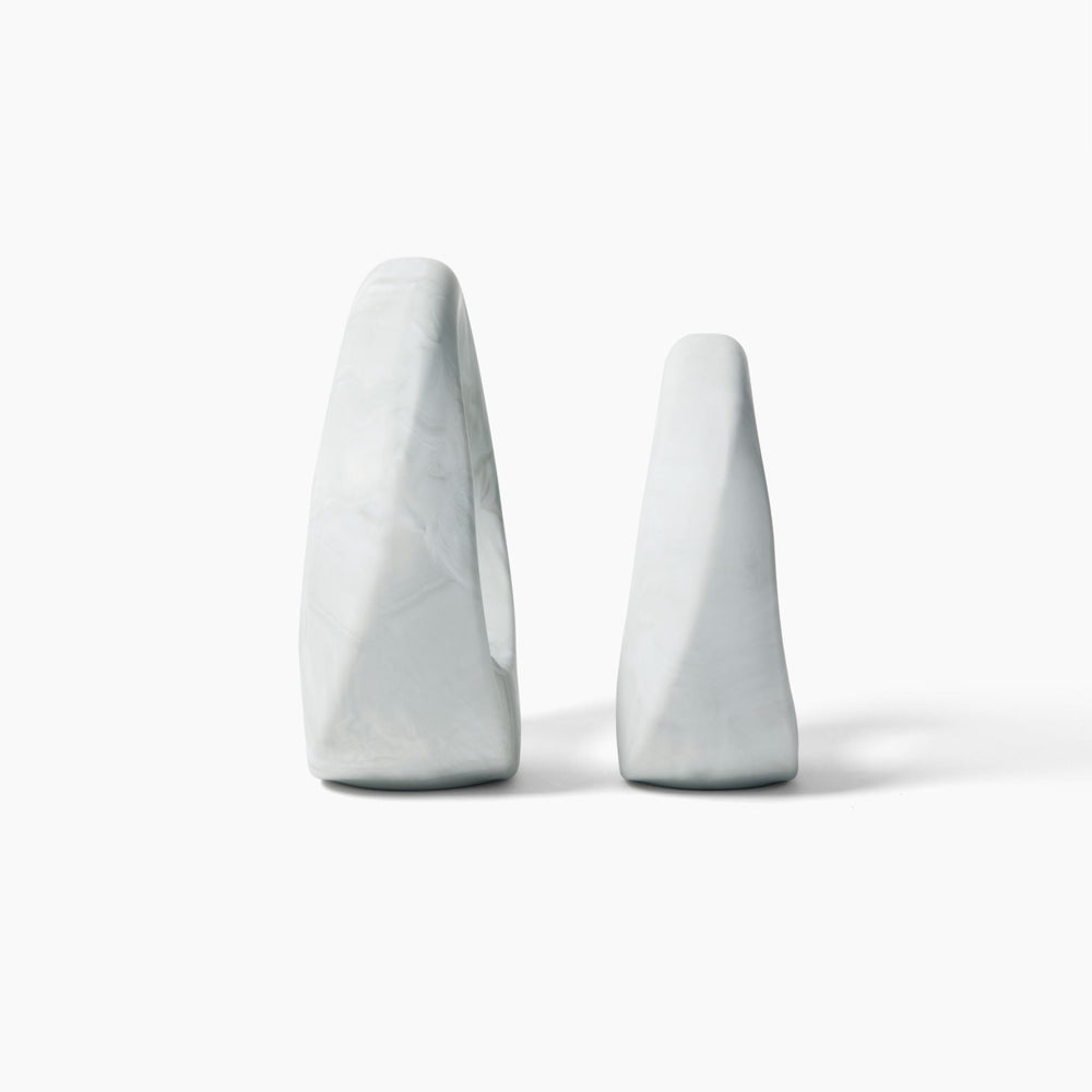 
                  
                    Swirl 4/7 lbs, White Marble Set of 2
                  
                