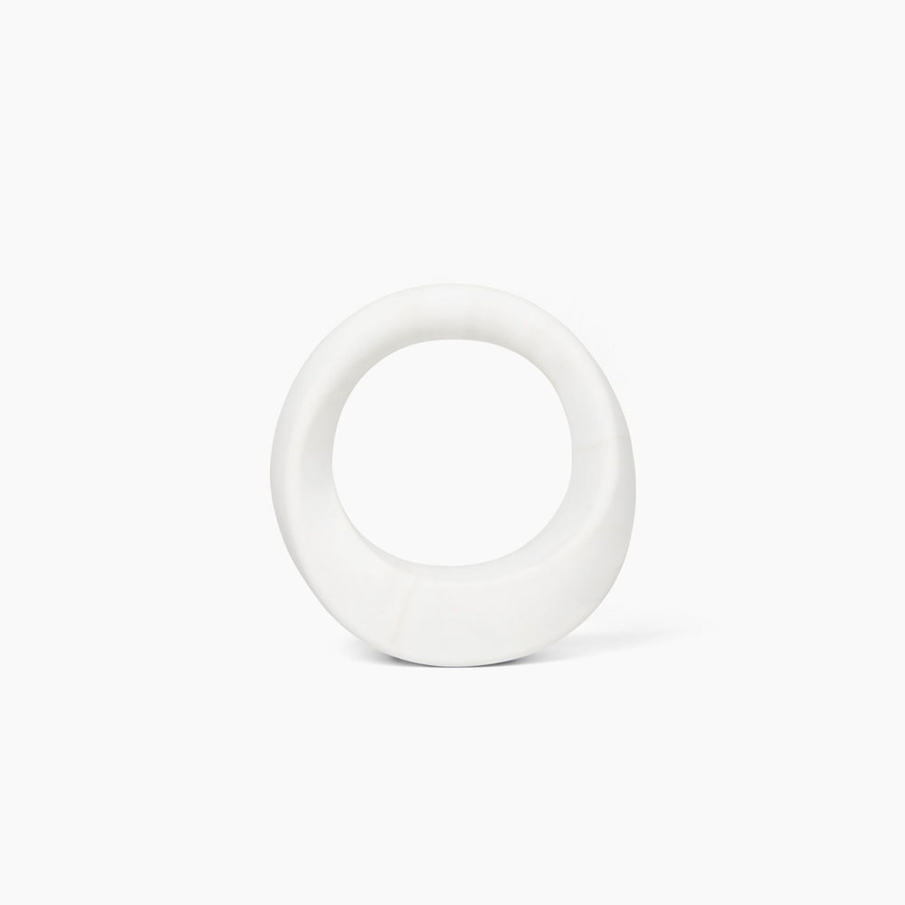Swirl 4 lb, White Marble