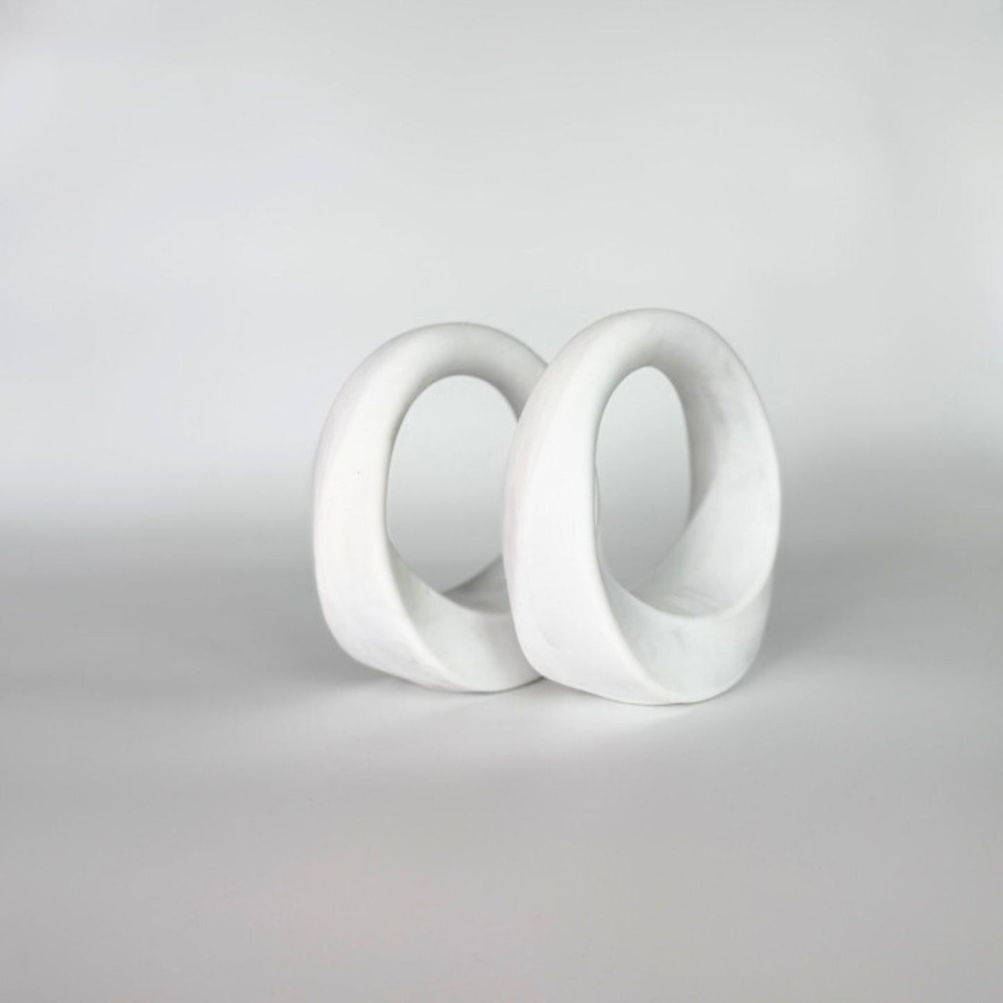 
                  
                    Swirl 4 lb, White Marble Set of 2
                  
                