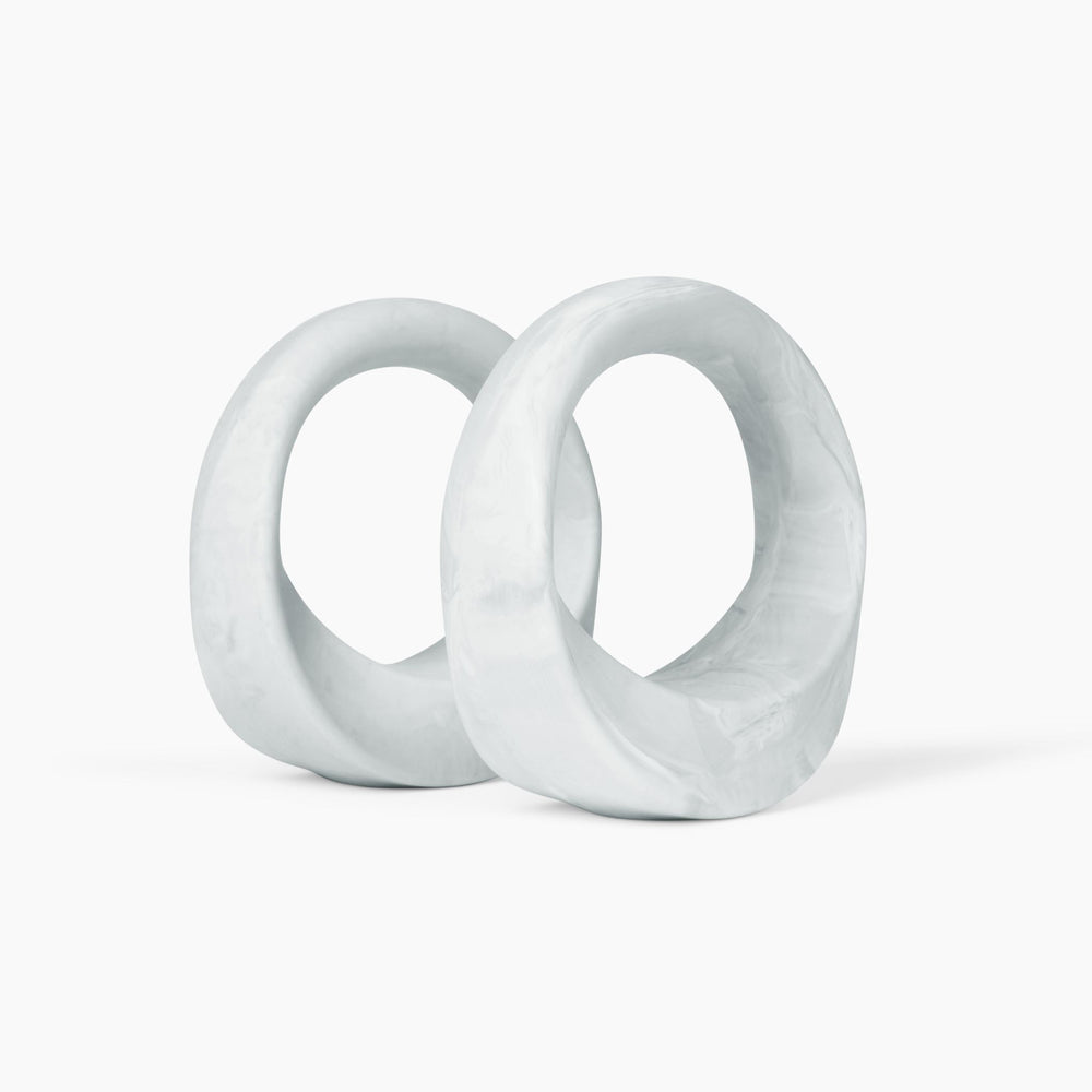 Obshay Swirl 7lbs White Marble S2